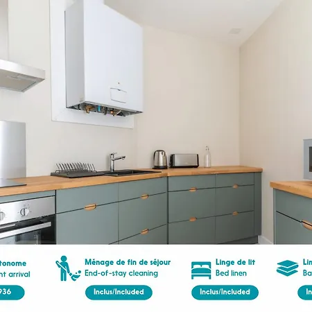 Mellinet : Escale Nantaise A 2 Personnes Apartment Nantes